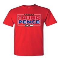 Тръмп Пенс Готва САЩ Америка Кампания избори DT Тениска за възрастни тениски