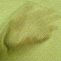 OneOone Cotton Poplin Fabric Cross Tee Geometric Sashiko Print Fabric по двор