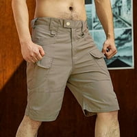 Puntoco Women Pants Clearance, мъжки плюс размери къси панталони Мултипокета спокойни летни плажни къси панталони Уайт 10