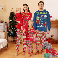 Коледна пижама, съвпадаща семейна пижама Коледа, пижама Коледно семейство