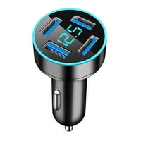 4ports USB автомобилно зарядно бързо зареждане на USB автомобил Телефон Автоматични аксесоари