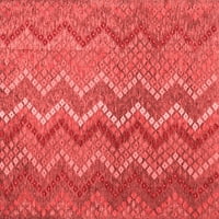 Ahgly Company Indoor Rectangle Southwestern Red Country Area Rugs, 3 '5'