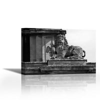 Архитектурни детайли, Дворец Бленхайм - Съвременна изящна изкуство Giclee on Canvas Gallery Wrap - Декор за стена - Арт живопис - Готов за окачване