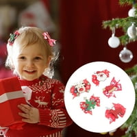 Деца лък възел Barrette Christmas Bows Haller Kids Bow Knot Barrettes