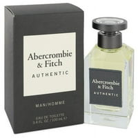 Abercrombie & Fitch Authentic от Abercrombie & Fitch - Spray на тоалетната Eau de 3. Оз за мъже