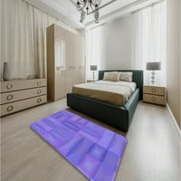 Ahgly Company вътрешен правоъгълник с шарени лилави мимоза лилави килими, 2 '3'