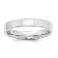 Sterling Silver Ss Comfort отговаря на плоски размер 13. лента