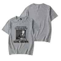 Не се нуждая от терапия, просто трябва да слушам тениска на Kane Brown Summe