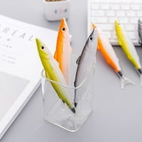 Farfi Creative Cute Fish Shape Ballpoint Pen Student Office School Statery Gift