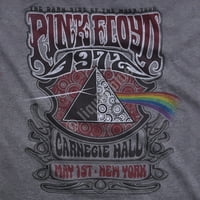 Pink Floyd Men's Carnegie Hall Суичър Суичър Средно сиво