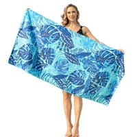 Отпечатана плажна кърпа за плуване, безпроблемна, бързо изсушаване на седалка, отпечатана плажна кърпа - стил: Style3;
