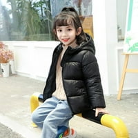 LoveBay Toddler Kids Little Girls Boys Winter Warm Hoodie Down Jacket Zip Up палто, 1- години