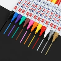 Обратно към училищните спестявания, DVKPTBK маркер химикалки, 12pcpaint маркер за писалка Цвят мазна маркер за писалка Керамична боя за къщи за писалка Pen1ml обратно към училищни пособия