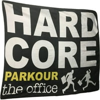 Офисът Hardcore Parkour 60 45 Fleece Throwing Ofning
