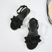 Leey-World обувки за ходене жени Женски летни сандали ежедневни бохемия Гладиатор клинови обувки Удобна каишка на глезена на открито платформа сандали