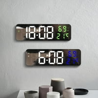 Задайте будилника за аларма за преобразуване на часов час с голям екран за хол стена висяща светодиодна електронна часовника домашен декор