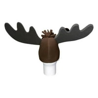 Moose Hat - Antler Moose Party Hat - Moose Decor Hat - Moose Gift Hat - Ръчно изработена шапка от лос - шапка за костюми на животните - шапка за парти - шапки за сценарий - луди шапки ден