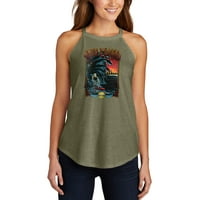 Guns N 'Roses - San Diego - Juniors High Neck Tank Top