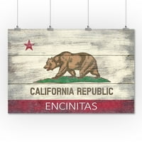 Encinitas, Калифорния, Rustic California State Flag