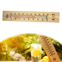 Mosiee домашен дървен термометър градина декор дървен термометър