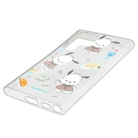 Galaxy S Ultra Case Sanrio Сладка прозрачна мека желе корица - Cafe Pochacco