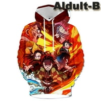 Dragonball Z One Anime Hoodies 3d отпечатани възрастни с качулка Суитчър Плюша руно