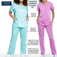 Cherokee Women Scrubs Lab Coats 36 2410
