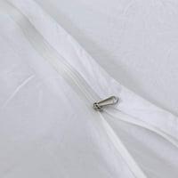 Комплект за покритие на юрган за спално бельо 3-части костюм Резюме кръг Модел Devet Покритие на калъфи за възглавници в пълен размер в