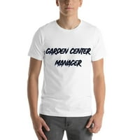 Градински център мениджър Slasher стил с къс ръкав тениска от неопределени подаръци