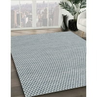 Ahgly Company Indoor Rectangle Contemporary Light Grey Abstract Area Rugs, 3 '5'