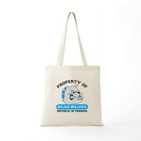 Cafepress - Bulldog Tote Bag - Natural Canvas Tote Bag, Платна чанта