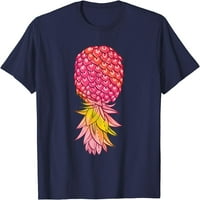 Дърво с главата надолу ананас затруднени летни плодове суинг тениска