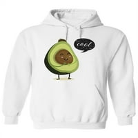 Avocado Speech Bubble Hoodie Жени -раземи от Shutterstock, женска среда