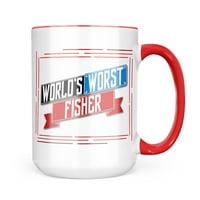 Neonblond Funny Worlds Best Bisher Mug Gift за любители на чай за кафе
