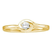 1 10ctw-диамант обещаващ пръстен