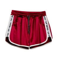 Pgeraug Pants for Women DrawString Shorts, работещи с тренировка Фитнес спортни шорти за жени 2xl
