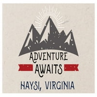 Haysi Virginia сувенирен хладилник Magnet Adventure очаква дизайн