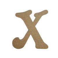 Дървената буква незавършена, белторски шрифт, занаятчийска изрезка
