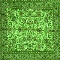 Ahgly Company Indoor Rectangle Persian Green Традиционни килими, 3 '5'