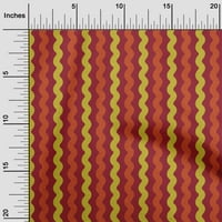 OneOone Viscose chiffon Red Fabric Stripes Fabric за шиене отпечатана занаятчийска тъкан от двора Wide-HX9