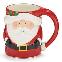 Бъртън и Бъртън Санта Клаус Оформяне на керамична чаша за кафе, Оз Коледа
