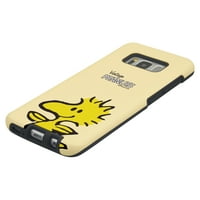 Galaxy S Case Feanuts Слоеви хибридни [TPU + PC] Покритие на бронята - Face Woodstock