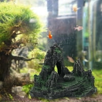 Betterz Aquarium Landscape Creative Simulation Естествена среда смола занаяти изкуствен аквариум планина гледка Каменна риба резервоар аксесоар