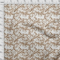OneOone Silk Tabby кафява текстура за тъкани акварелни занаятчийски проекти Декор тъкан отпечатано от двора