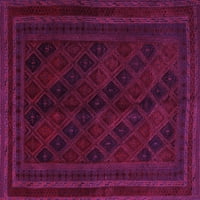 Ahgly Company Indoor Rectangle Southwestern Pink Country Area Rugs, 7 '10'