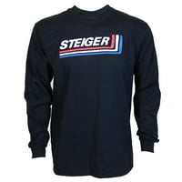 Steiger Panther PTA Възрастен черна риза с дълъг ръкав, Exc-350