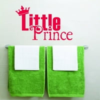 Малки принцове картина изкуство деца момичета спалня пилинг и стикер с стикер винил стена такел