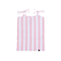 Minibrook, момичета, розова бонбони ивици MIDI рокля, размер 6m-8y