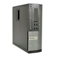 Използван- Dell Optiple 990, SFF, Intel Core I7- @ 3. GHz, 16GB DDR3, 500GB HDD, DVD-RW, Win Pro 64